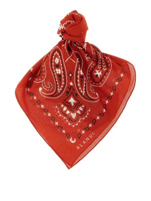 ALANUI: scarves - Bandana paisley