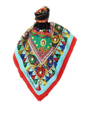DOLCE & GABBANA: Schals - Schal - Bunt