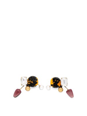 DRIES VAN NOTEN: Pendientes - Pendientes - Multicolor