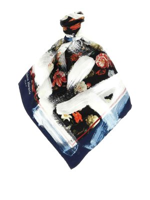 Maison Margiela: sciarpe e foulard - Sciarpa di seta