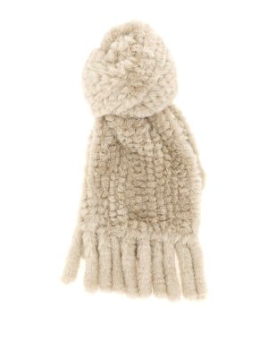 Pinko: scarves - Fur scarf