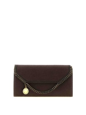 STELLA McCARTNEY: wallets & purses - continental falabella' wallet on chain