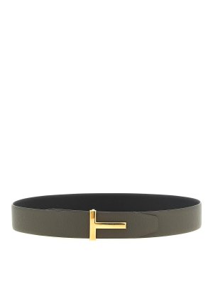 TOM FORD: belts - icon' reversible belt