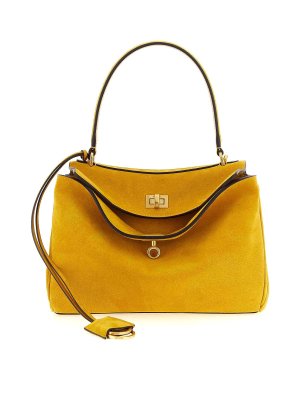 BALENCIAGA: トートバッグ - トートバッグ - イエロー