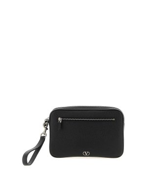 VALENTINO GARAVANI: clutches - Valentino garavani vlogo signature clutch bag