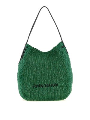 J.W. ANDERSON: ショルダーバッグ - ショルダーバッグ - 緑