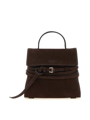 MOSCHINO: トートバッグ - トートバッグ - ブラウン
