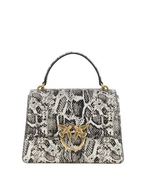 Pinko: Bolsos Shopping - Bolso Shopping - Gris