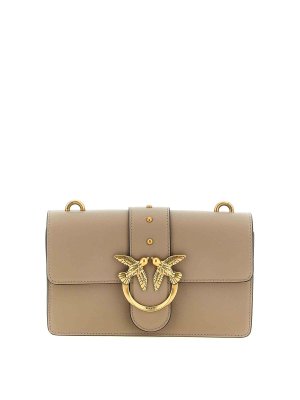 Pinko: cross body bags - love one' small crossbody bag