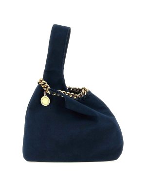 STELLA McCARTNEY: shopper - Borsa a mano in pelle scamosciata