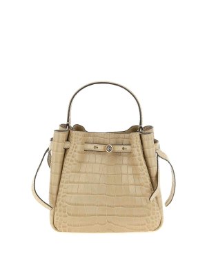 TORY BURCH: Bucket-bags - Bucket-Bag - Beige