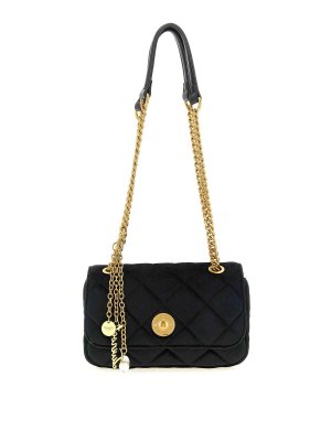 TWINSET: cross body bags - Shaved velvet shoulder strap