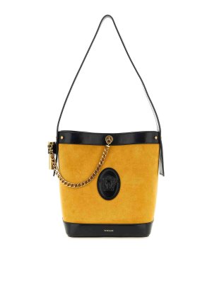 VERSACE: Bucket-bags - Bucket-Bag - Gelb