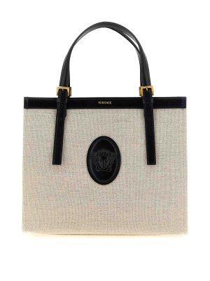 VERSACE: トートバッグ - トートバッグ - ベージュ