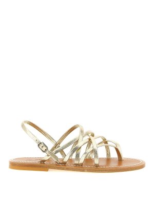 K JACQUES ST TROPEZ: Sandalen - Sandalen - Gold