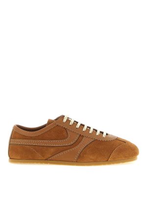 DRIES VAN NOTEN: sneakers - Sneakers in pelle scamosciata