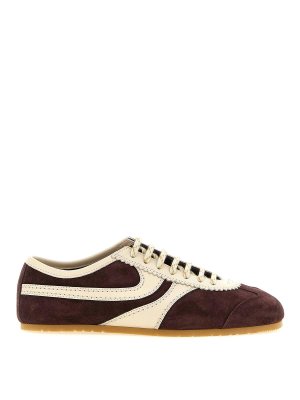 DRIES VAN NOTEN: sneakers - Sneakers in pelle scamosciata