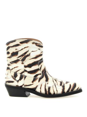 GANNI: ankle boots - Western ankle boots