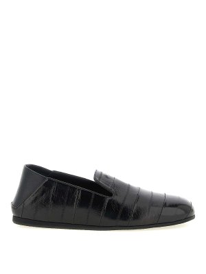 GIUSEPPE ZANOTTI: ロファー＆スリッパ - ローファー - 黒
