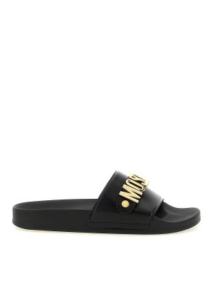 MOSCHINO: sandals - pool' slides