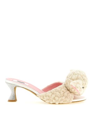 MOSCHINO: Mules - Mules - Weiß