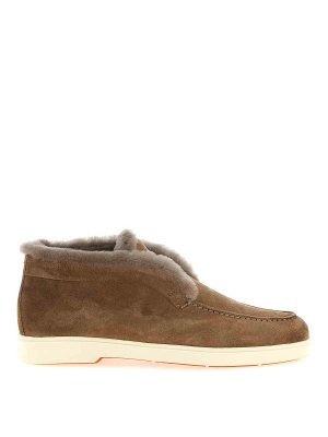 SANTONI: Bottines - Bottines - Marron
