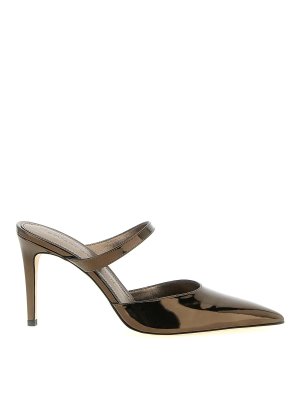 Stuart Weitzman: Zapatos chinelas - Chinelas - Marrón