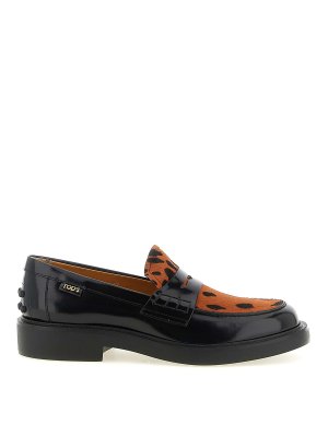 TOD'S: Mokassins und Slippers - Mokassins - Schwarz