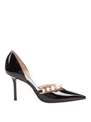 JIMMY CHOO: scarpe décolleté - Aurelie 85 Decollete In Vernice