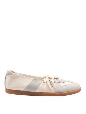 Maison Margiela: ballerine - Sneakers Replica Morbide Allacciate Ballets