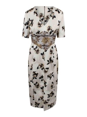 ANTONIO MARRAS: abiti al ginocchio - Abito Midi Damascato Moir