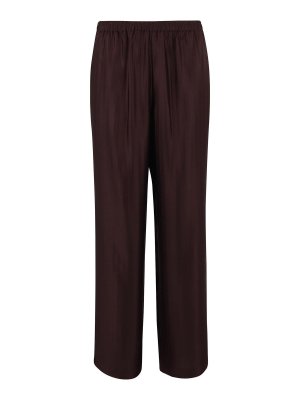 LOULOU STUDIO: Pantalons casual - Pantalons Décontractés - Marron