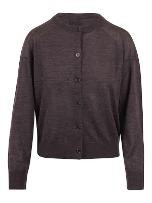 LOULOU STUDIO: Cardigans - Cardigan - Braun