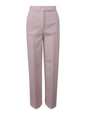 Max Mara: Pantalones de sastrerìa - Pantalones De Sastrería - Rosado