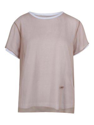 N°21: t-shirts - Layered Design Short Sleeve T-Shirt