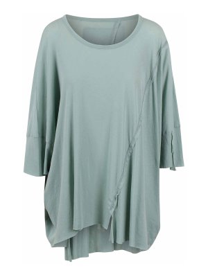RUNDHOLZ: t-shirt - T-Shirt Asimmetrica