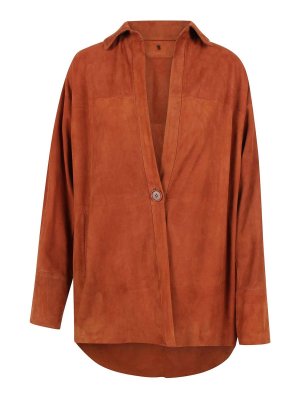 SALVATORE SANTORO: Blazer - Blazer - Naranja