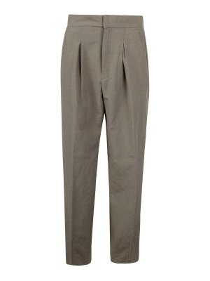 SOEUR: Tailored & Formal trousers - Tailored Trousers With Pleats