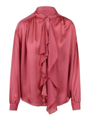 ULLA JOHNSON: Blusen - Bluse - Rosa