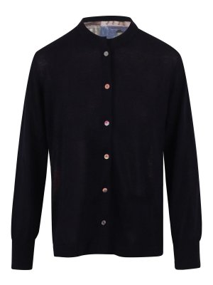 YOSHI KONDO: cardigans - Cardigan With Patchwork Print