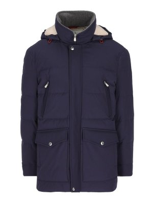 BRUNELLO CUCINELLI: padded jackets - Padded Hooded Coat