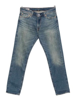 LEVI'S: straight leg jeans - 511 Slim Selvedge Jeans