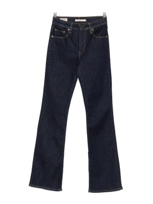 LEVI'S: Bootcut - Bootcut Jeans - Dunkelblau