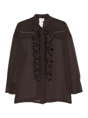 P.A.R.O.S.H.: Camisas - Camisa - Marrón