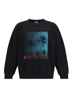 BALENCIAGA: Sudaderas y suéteres - Sudadera - Negro