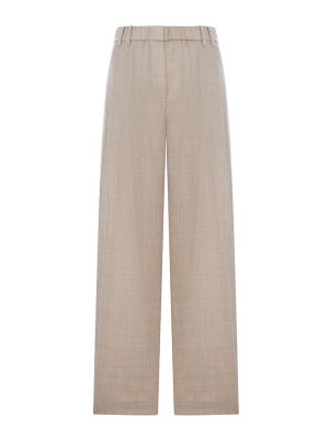 BRUNELLO CUCINELLI: Pantalones casual - Pantalón Casual - Beis