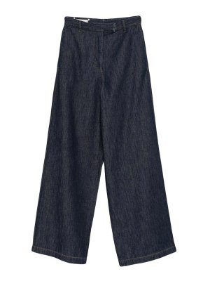 DRIES VAN NOTEN: Pantalons casual - Pantalons Décontractés - Bleu