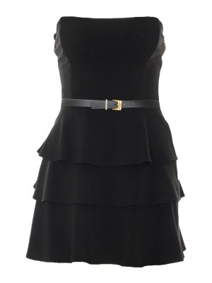 ELISABETTA FRANCHI: Vestidos cortos - Vestido Corto - Negro