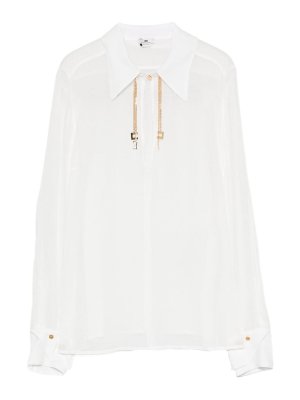 ELISABETTA FRANCHI: Camisas - Camisa - Blanco