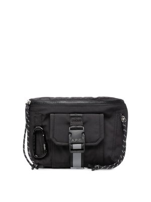 A.P.C.: Bauchtaschen - Bauchtasche - Schwarz